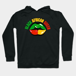 Black African Queen Hoodie